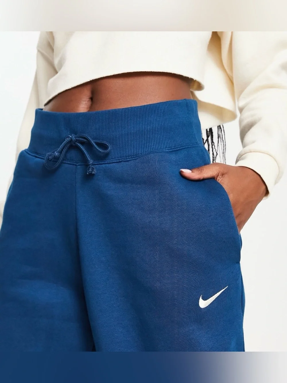 Nike Phoenix High-Waisted Oversized Fleece Joggers | Size XS
